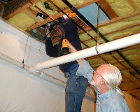 GREG, NEIL-TUB BLOWER