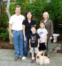 PAT & FAMILY WITH MICHAL